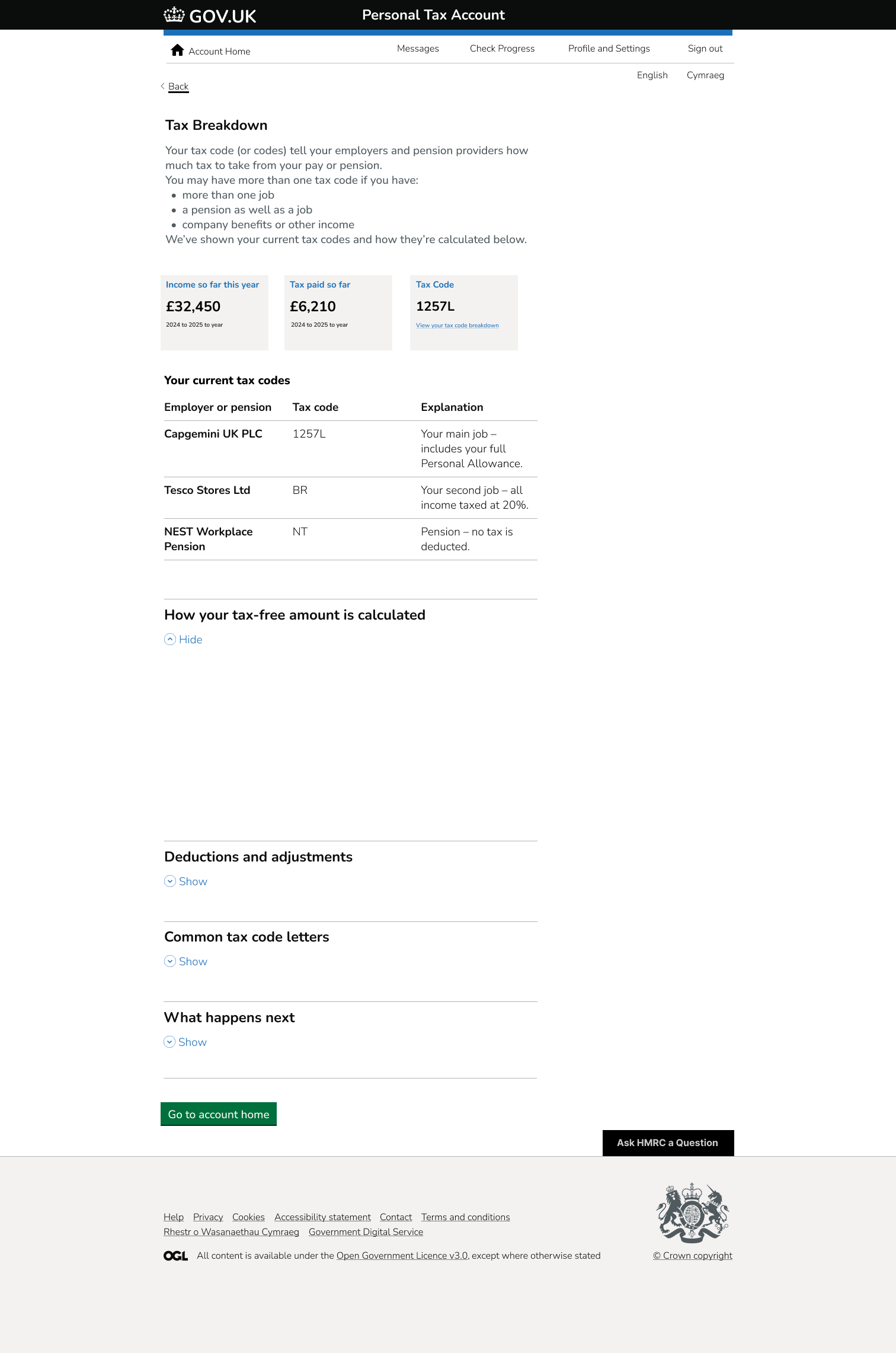 Success confirmation after completing starter checklist